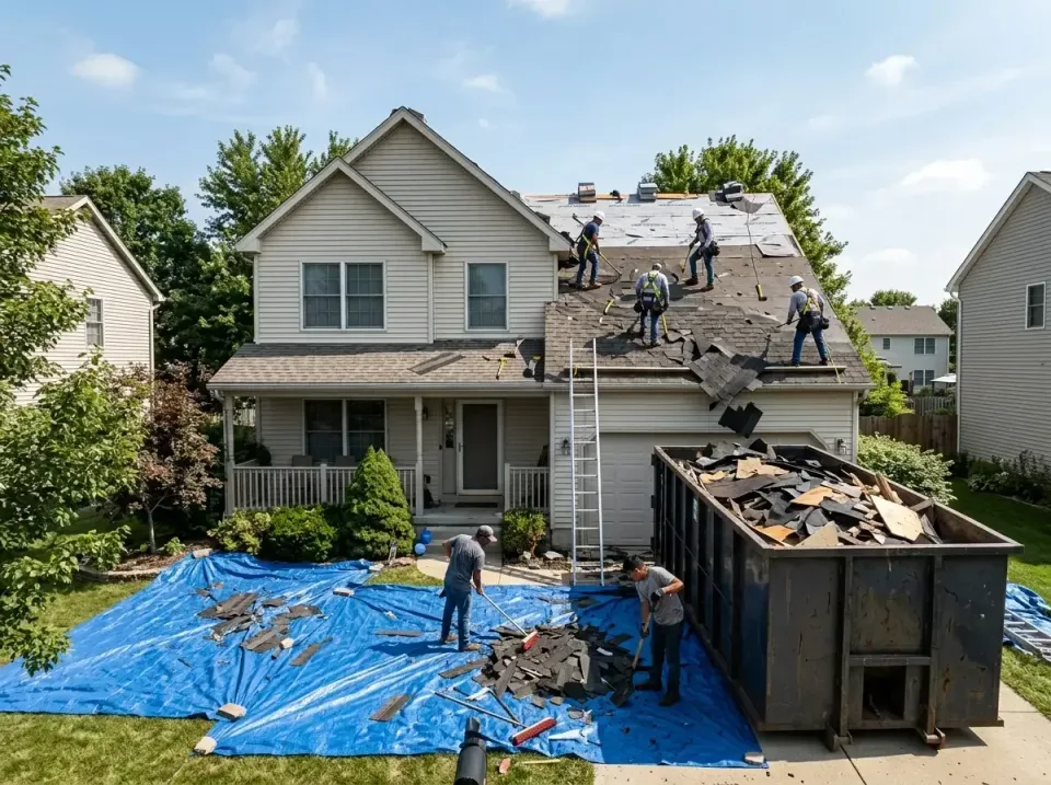 roof-replacement-debris-remova-004 — frequently asked questions, Cheapest Dumpster Rentals in Sanger, TX